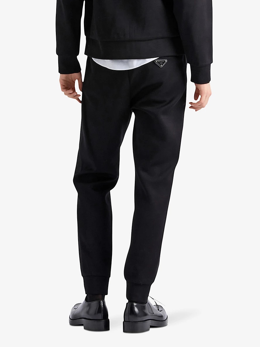 P.R.D 秋冬加绒厚款尼龙侧骨拼接装饰长裤卫裤 WK783