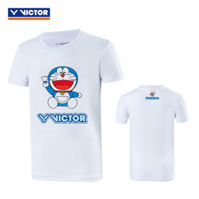 胜利威克多 哆啦A梦联名系列 男女同款 T恤 T-501DRM