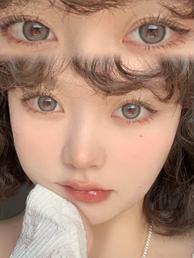 JELLYBROWN 果冻亚麻棕「含硅水凝胶」半年抛型