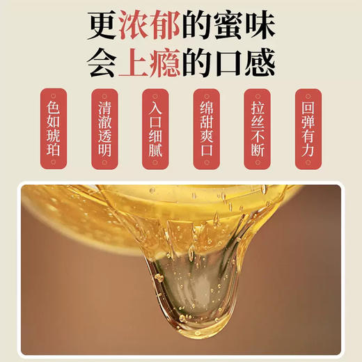 【蜜乐】枇杷/槐花蜂蜜【普通品】单瓶装/礼盒装 商品图3