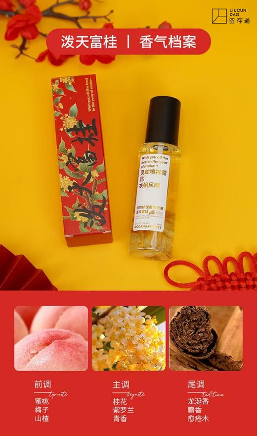 【留存道&森林海洋联名】 衣橱专用杀菌除螨喷雾-上门服务整理师专用 商品图4