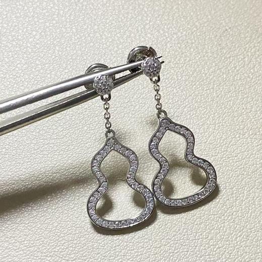 【活动商品，不退不换】可可推荐 福禄双全 麒*麟葫芦系列 耳环|项链|手链 匠心工艺 精致高级 商品图12