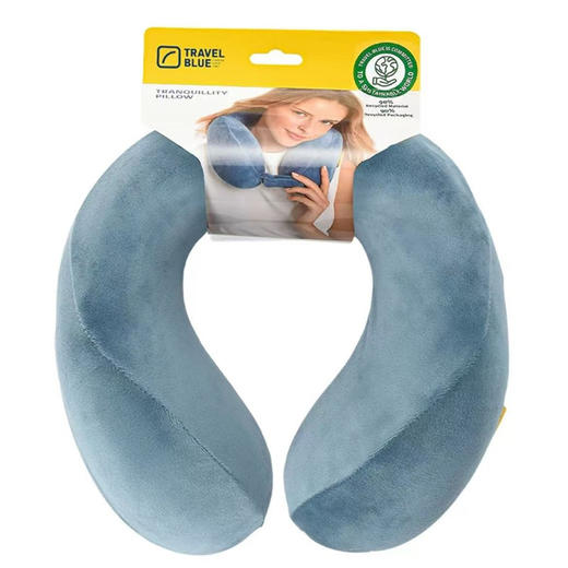 【专柜多样屋】Travel Blue/蓝旅U型枕头护颈枕记忆棉办公室飞机旅行枕午睡枕 商品图7