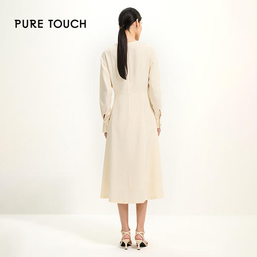 pure touch女士高腰气质连衣裙1349251010 商品图2