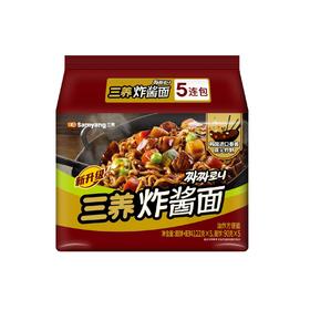 三养122g*5炸酱面五连包