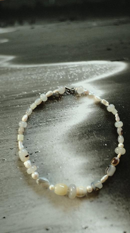 水草玛瑙淡水珍珠项链 商品图1