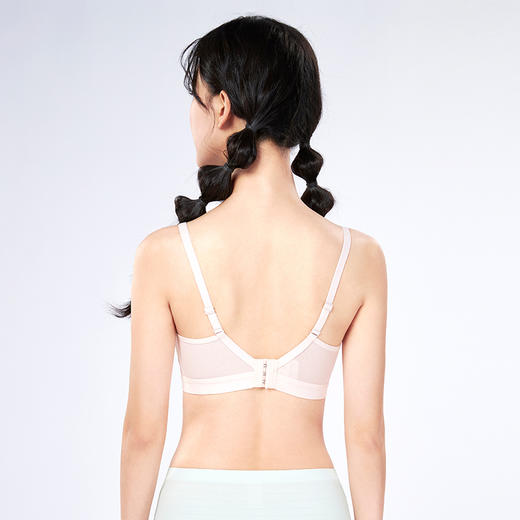 都市丽人内衣薄网布少女优选三阶无钢圈少女文胸BBH2Q8 商品图3