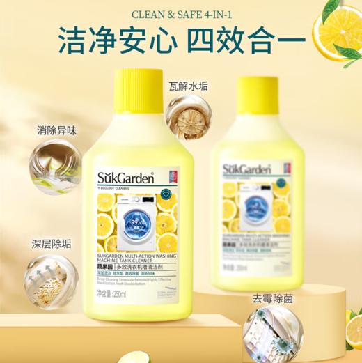 蔬果园多效洗衣机槽清洗剂250ml-3684 商品图0
