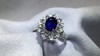 2.03ct刻面蓝宝石戒指 商品缩略图1