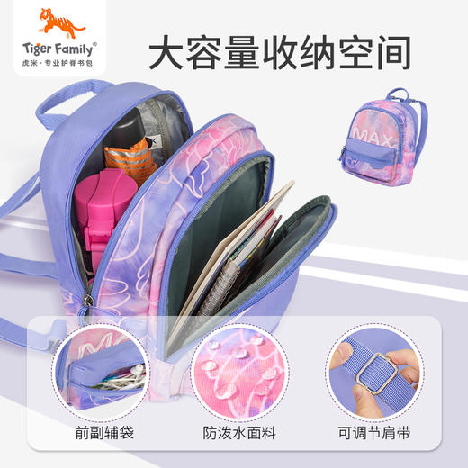 tigerfamily虎米 男女Tiger Max 出行小背包双肩包大容量新款时尚旅行多功能学生书包 商品图3