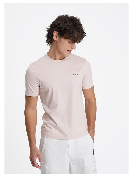 callisto粉色纯棉短袖T恤 商品图3