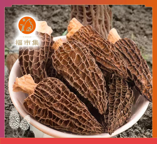 头茬羊肚菌 60g/袋【LFH】 商品图0