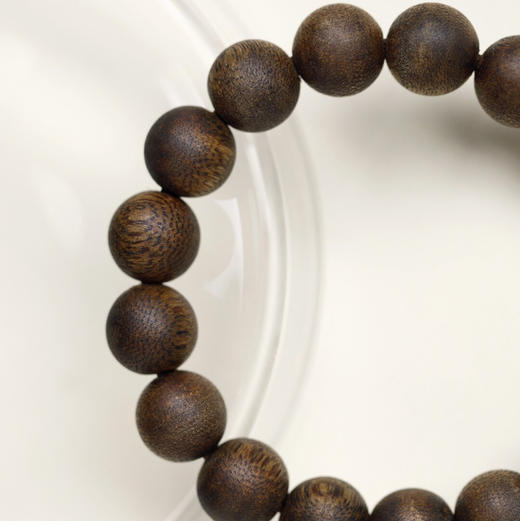 【青山特惠】12mm17颗 绿棋楠 沉香手串 c12 商品图2