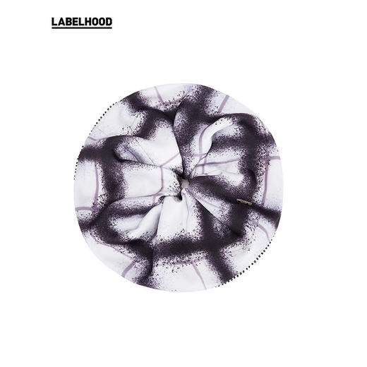 【YIRANTIAN】蕾虎设计感复古造型多色印花马尾发圈发饰 商品图1