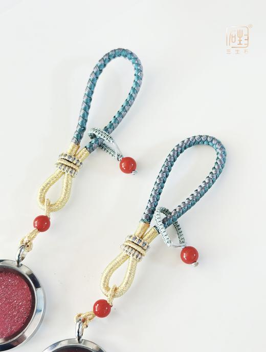 迎新年.十九年老店新装开业双庆福利 | 三生石高含量朱砂粉多用挂饰 商品图3