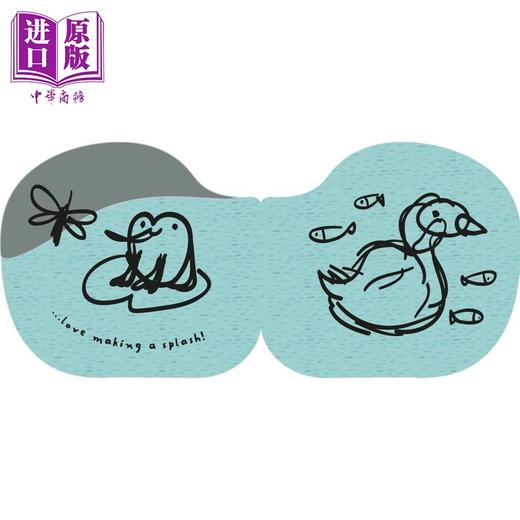 【中商原版】洗澡书 鸭子 Duck & Friends 英文原版 低幼亲子绘本 幼儿图画书 儿童活动与玩具书 游戏书 宝宝书 进口童书 商品图3
