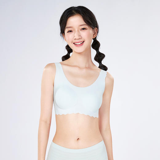 都市丽人内衣薄泳布少女优选三阶无钢圈少女文胸BBH2Q7 商品图1