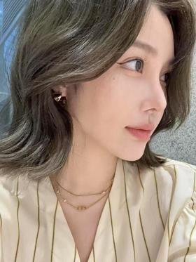 迪奥星星CD图案双层项链（XTY）