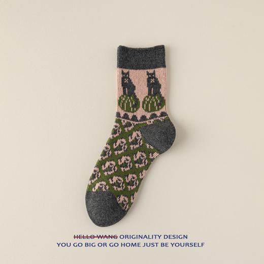 2025春季新款民族风无骨短筒袜 商品图5