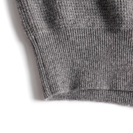 100%山羊绒无袖连帽套头背心 商品图8