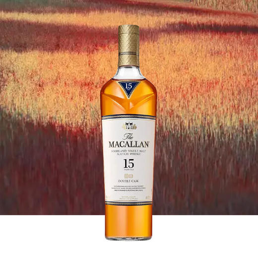 【有税版】麦卡伦15年蓝钻双桶 苏格兰单一麦芽威士忌 700ml 新旧包装随机发货 商品图2
