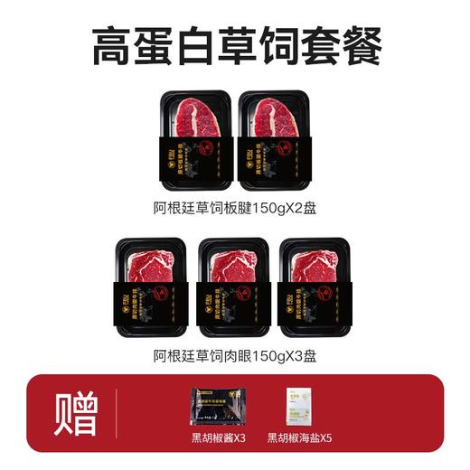 牛排保鲜局 高蛋白草饲牛排套餐 商品图3