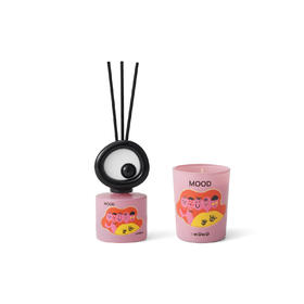 WEKUKU 大眼仔香氛礼盒 无火香薰礼盒可爱香氛蜡烛创意生日礼品