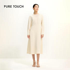 pure touch女士高腰气质连衣裙1349251010