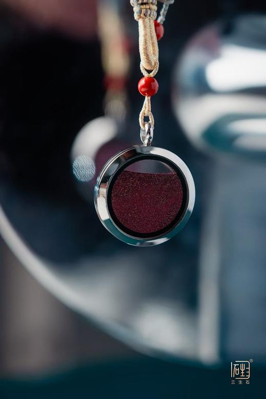 迎新年.十九年老店新装开业双庆福利 | 三生石高含量朱砂粉多用挂饰 商品图2