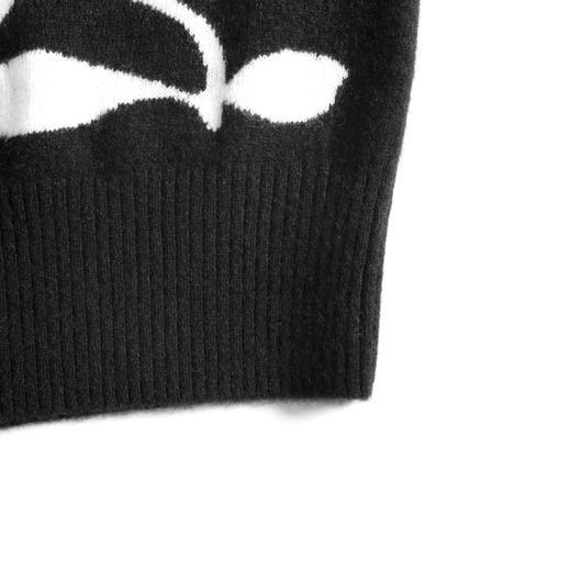 立体花朵圆领套衫 商品图4