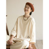 牧衣游原创 小松鼠手工刺绣卫衣纯棉新款圆领宽松长袖上衣 一悟静 商品缩略图1
