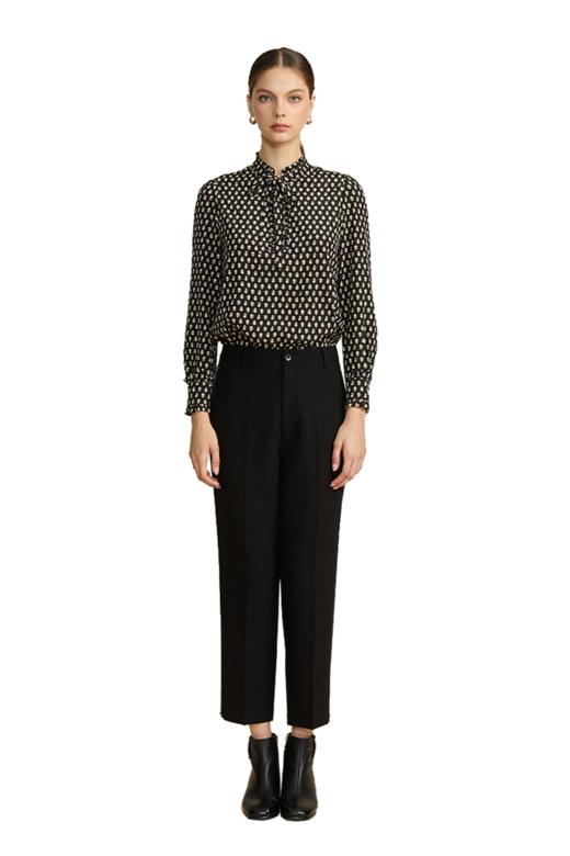 VIVIAN LIU薇薇安刘TD2445003初秋女装新款时尚梭织兜口装饰锥裤 商品图5