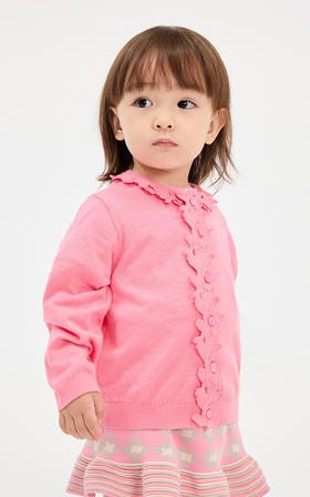 jnby  25年春款   短款开襟针织衫  YP1311280