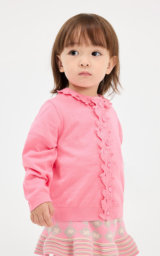 jnby  25年春款   短款开襟针织衫  YP1311280 商品图0