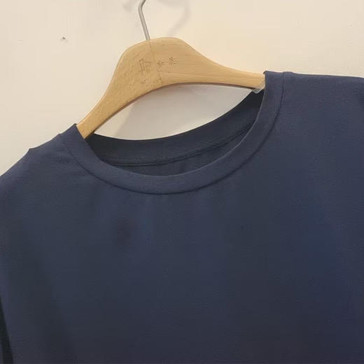 VIVIAN LIU D2457306秋女装新款时尚圆领胸前绣花短袖针织衫 商品图3