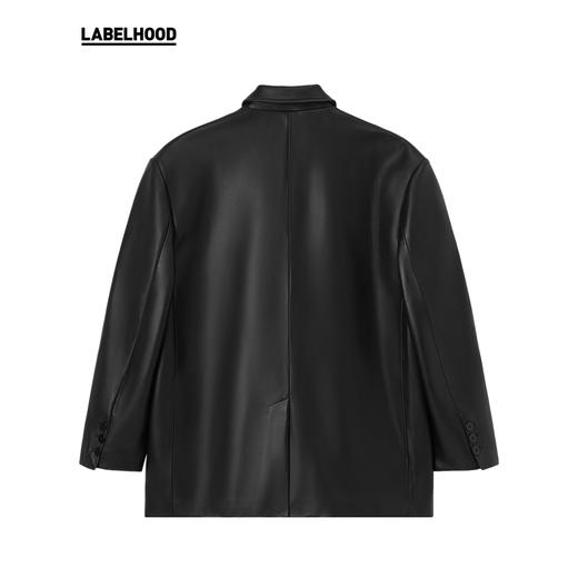 【HIDEMI×LABELHOOD】联名款简约羊皮西装上衣外套 商品图3