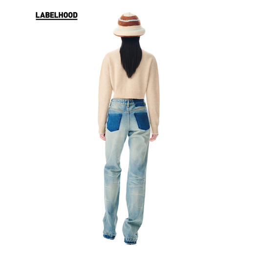 【SHORT SENTENCE×LABELHOOD】联名款小狗提花针织开衫 商品图3