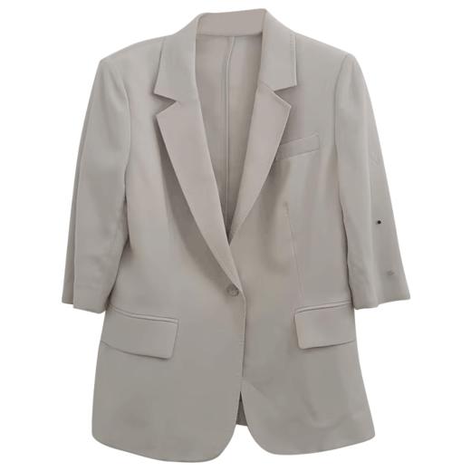 VIVIAN LIU薇薇安刘TD2443101初秋女装新款翻领收腰圆摆西装外套 商品图4