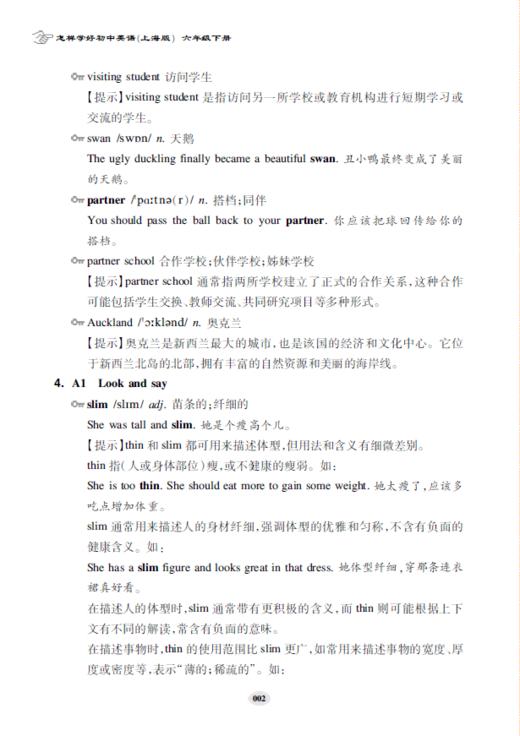 怎样学好初中英语（上海版）六年级下册【上海新教材配套教辅】 商品图3