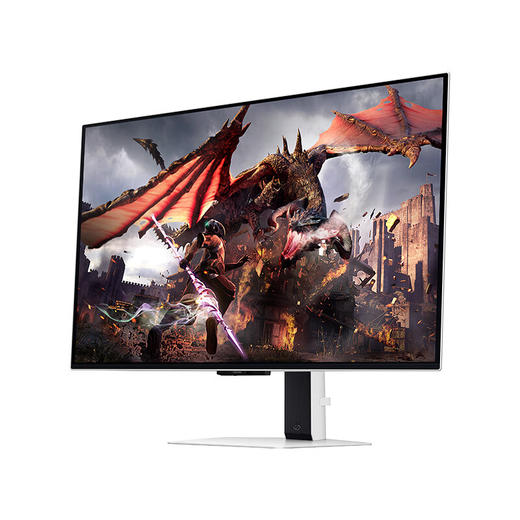 三星（SAMSUNG）32英寸 OLED 4K 240Hz 0.03ms 防眩光 超薄设计 AI系统 玄龙骑士G80SD 电竞显示器LS32DG802SCXXF 商品图1