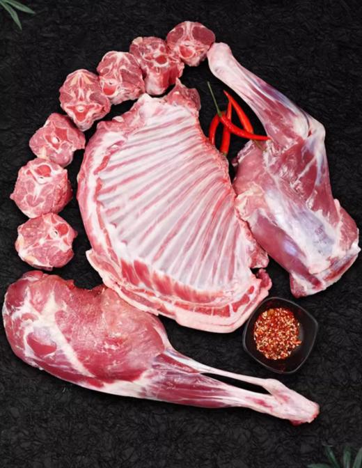 【年货节：5斤送1斤板油；10斤送1个酱猪蹄】羊羔肉（5到6个月的）新鲜宰杀 甘肃山丹军马场草原散养 邮政冷链空运包邮 非冻肉 商品图0