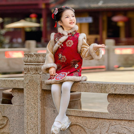 喜迎春节！【冬季年服合集】适合中国宝宝的国风年服红色喜庆风双旦日常都合适年味儿氛围感满满 商品图1