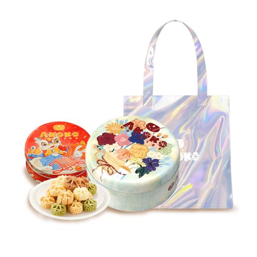 AKOKO经典小花曲奇大礼包720g（赠镭射袋）【G】 商品图3