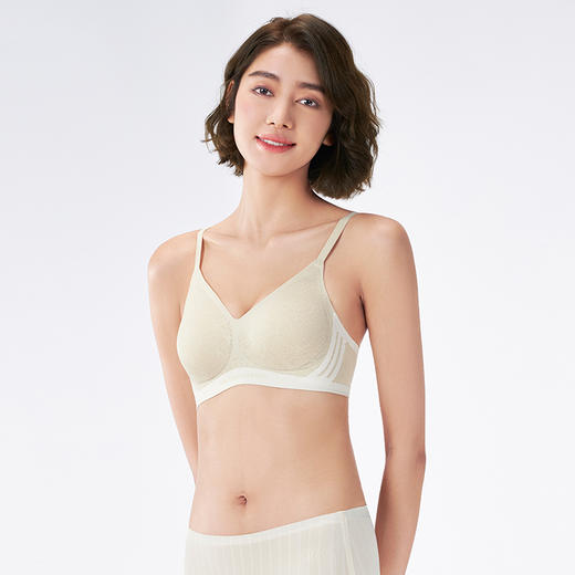 都市丽人内衣薄蕾丝VBRA无钢圈LBH6K9 商品图2