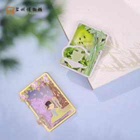 苏州博物馆 一隅流彩框景冰箱贴