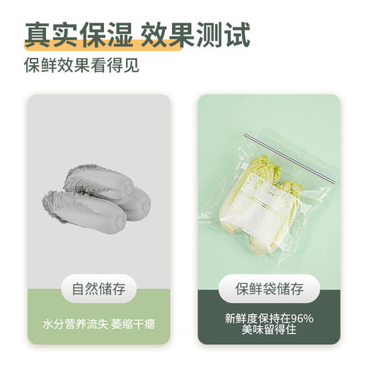 「19.9到手9盒！双重密封」食品级保鲜袋家用加厚冰箱冷冻专用食品封口袋自封袋密封袋密实袋厨房用品 商品图2