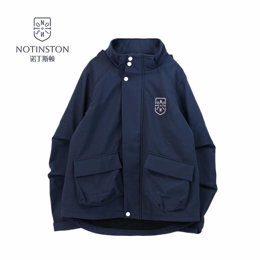 ⁵送袜子男姐同款：鸟家同款面料【软壳夹克外套】 3M视觉丽反光材料YKK拉链 （版型宽松 建议卡码或偏小选）【校服工厂】YY05-QTT-MGL 商品图2