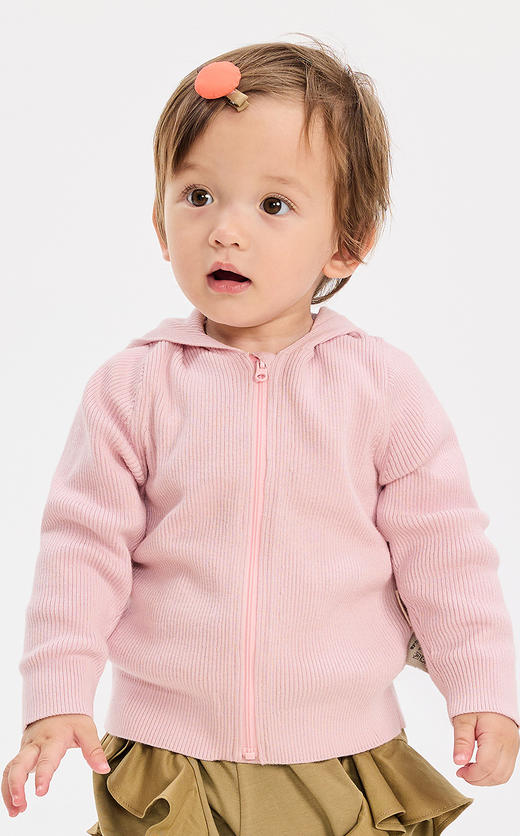 jnby   25年春款  长款开襟毛衫  YP1310170 商品图7