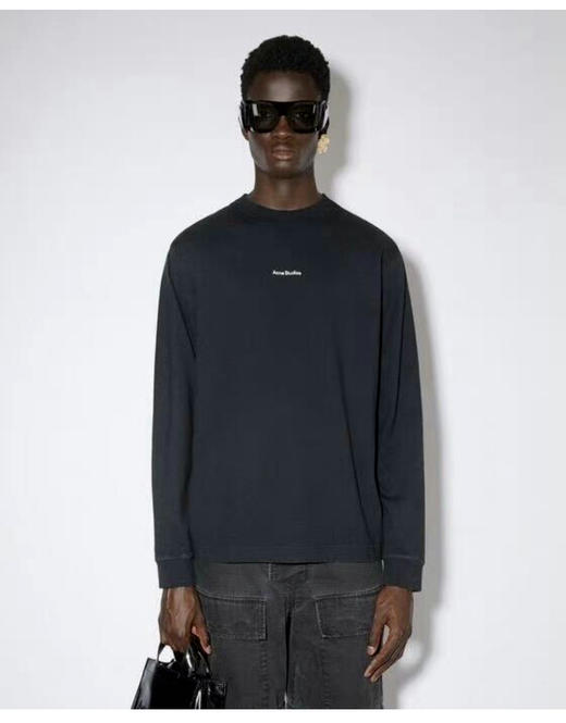 A.Stud1os 小字母重磅水洗长袖 CX190 商品图1