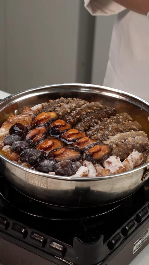 德叔鲍鱼佛跳墙五福盛宴年货礼盒 正品海鲜加热即食年夜饭礼盒 专注鲍鱼36年 在家吃的山海盛宴 商品图6